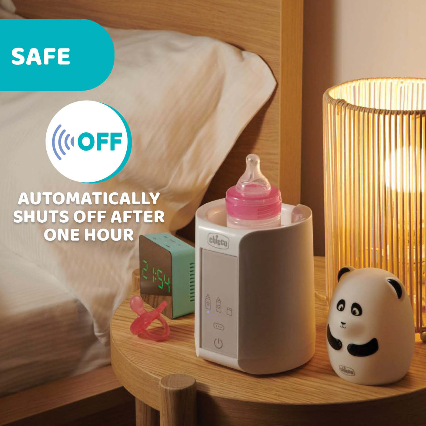Chicco Alimentație bebe Incalzitor Biberoane Chicco 0738910-7 | 2 in 1, Adaptor Auto, 0 Luni+