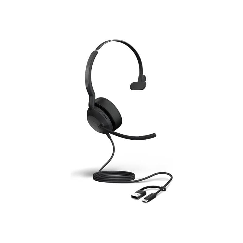 Jabra Audio profesional Casti Jabra Evolve2 50 MS Mono 25089-899-799 | Certificare Microsoft, Mono, Profesionale