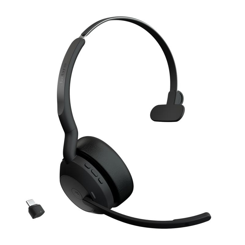 Jabra Casti bluetooth Casti Jabra Evolve2 55 MS Mono 25599-899-899 | Microsoft Teams, Reducere zgomot