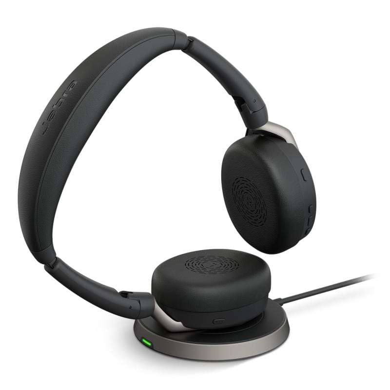 Jabra Casti bluetooth Casti Wireless Jabra Evolve2 65 Flex UC Stereo 164986 | cu Dock, Anulare Zgomot