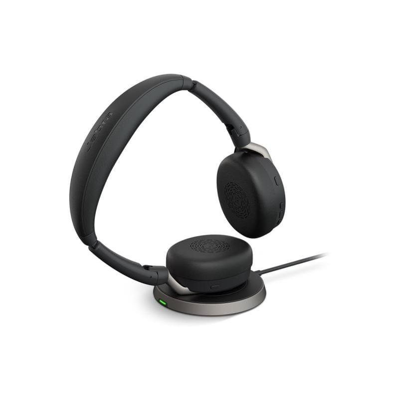 Jabra Casti bluetooth Casti Wireless Jabra Evolve2 65 Flex UC Stereo 164986 | cu Dock, Anulare Zgomot