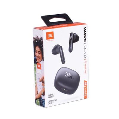 Jbl Casti In Ear Casti JBL Wave Flex 2 JBLWFLEX2BLK | In-Ear, Bluetooth, Wireless, Negru