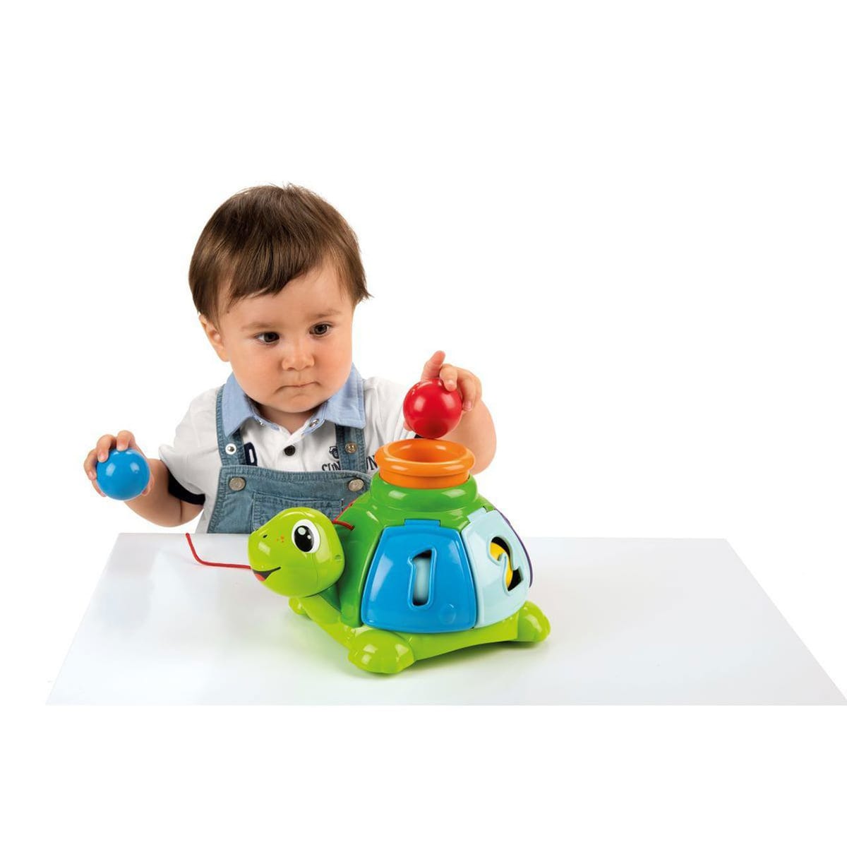 Chicco Jucării Jucarie Chicco 10622-1 | Broscuta Testoasa, 2 in 1, Sorteaza si Surprinde, 1-4 ani