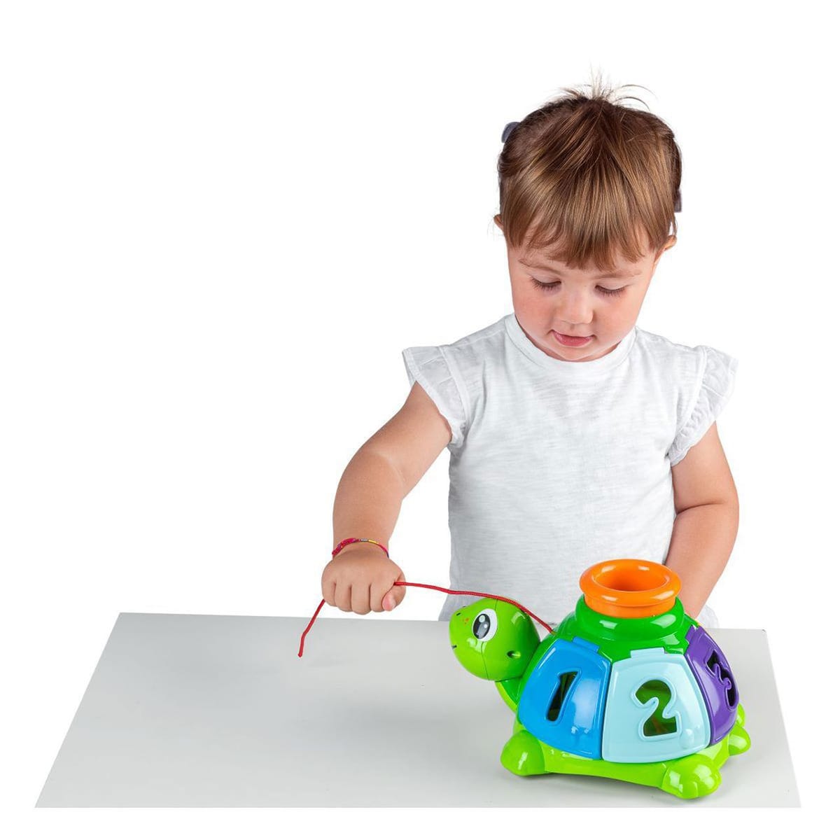 Chicco Jucării Jucarie Chicco 10622-1 | Broscuta Testoasa, 2 in 1, Sorteaza si Surprinde, 1-4 ani