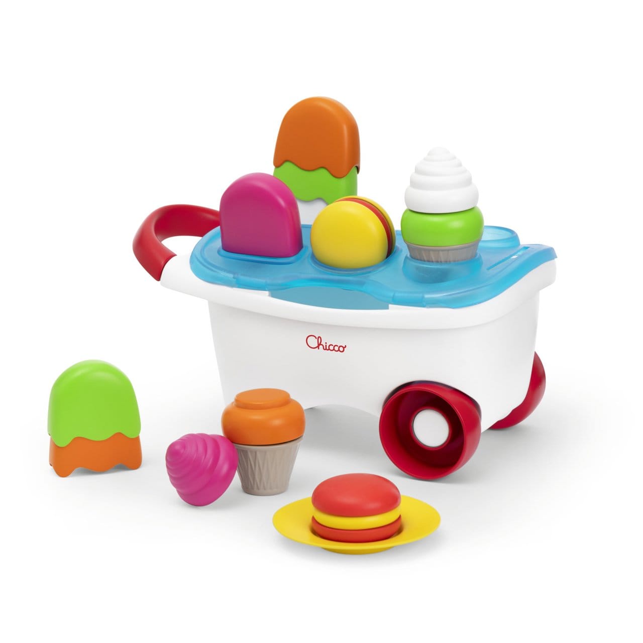 Chicco Jucării Jucarie Chicco 12149-1 | Stivuire, Standul de Inghetata, 1-3 ani