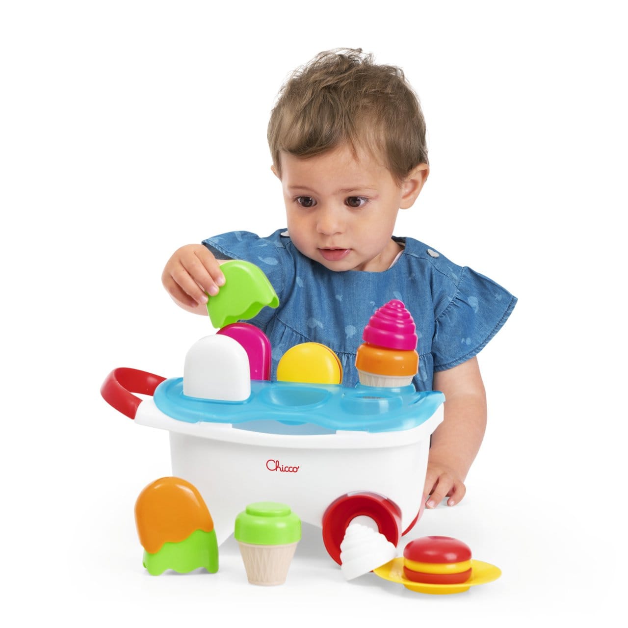 Chicco Jucării Jucarie Chicco 12149-1 | Stivuire, Standul de Inghetata, 1-3 ani