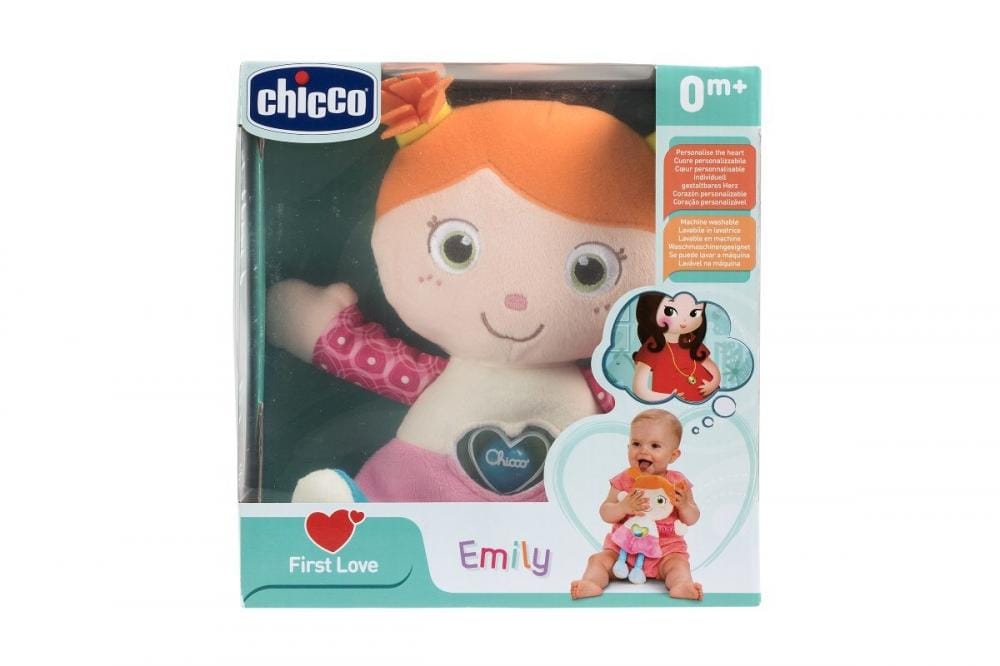 Chicco Jucării Jucarie Chicco 07942-1 | Papusa Emily, Prima Mea Papusica, 0luni+