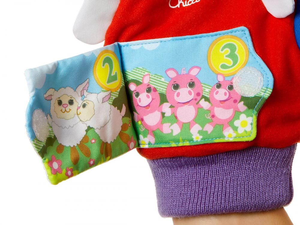 Chicco Îngrijire bebe Manusa Chicco cu Marionete Ferma de Animale 07651-1 | 3-24 Luni