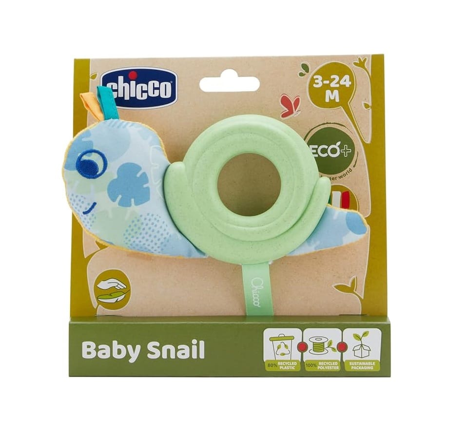 Chicco Jucării Jucarie Chicco 11120-1 | Melcusor Ecologic, Interactiv, 3luni+