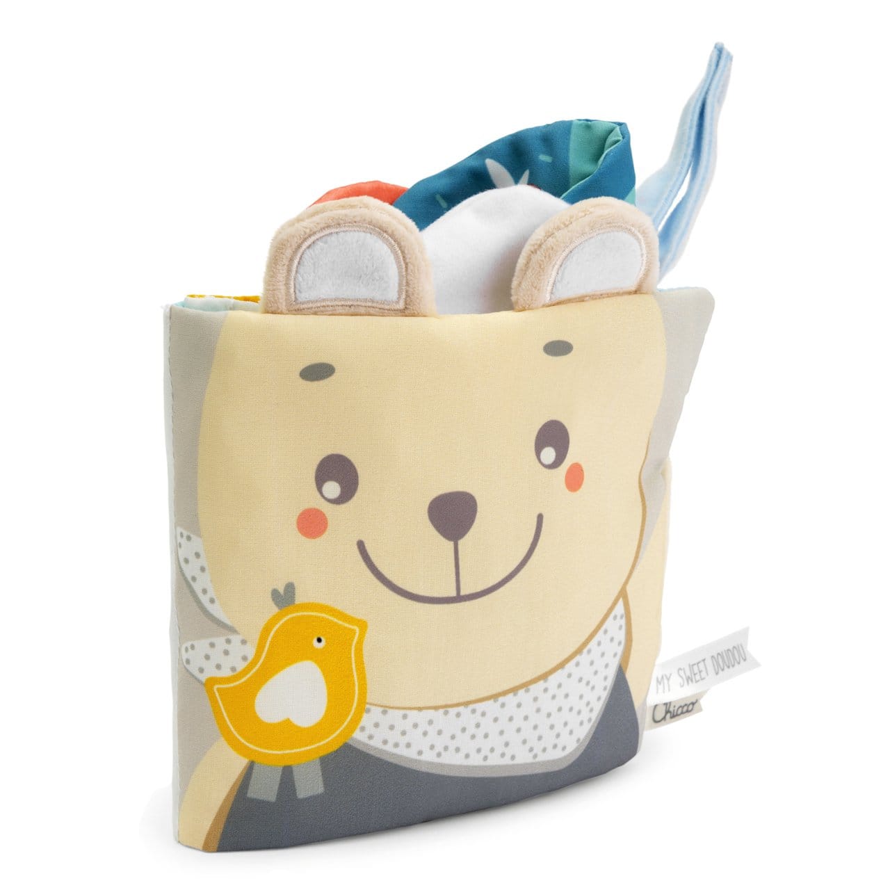 Chicco Jucării Jucarie Chicco 12162-1 | Carte Senzoriala, Soft Doudou, Unisex, 0luni+