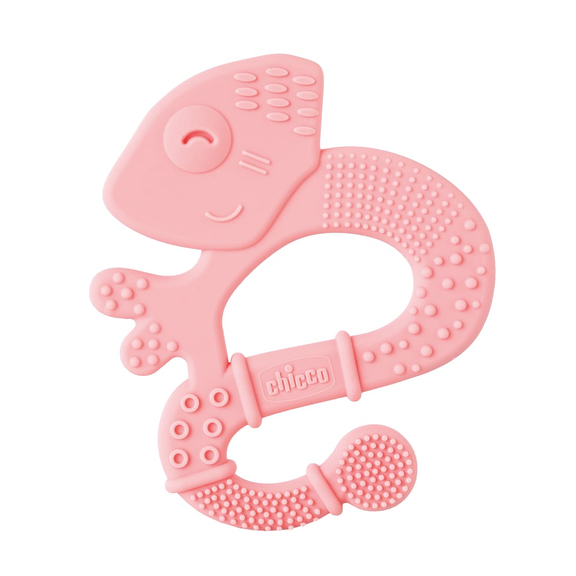 Chicco Jucării Jucarie Chicco 2811010-7 | Dentitie Silicon, Cameleon, Roz, 2luni+