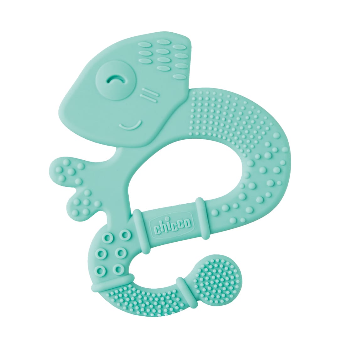 Chicco Jucării Jucarie Chicco 2811020-7 | Dentitie Silicon, Cameleon Vernil, 2luni+