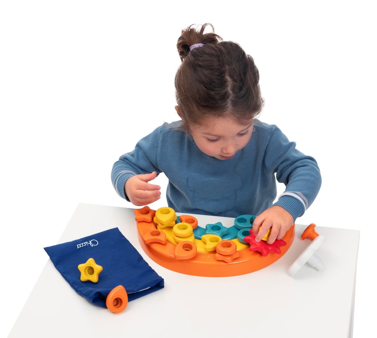 Chicco Jucării Jucarie Chicco 12198-1 | Sortare si Indemanare, 2 in 1, Curcubeu, 1-3 ani