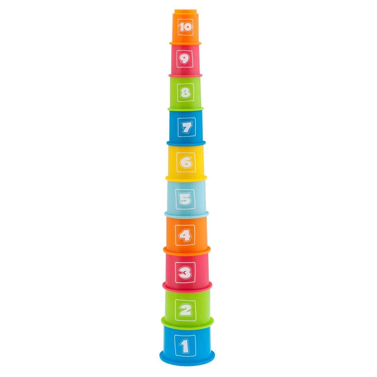 Chicco Jucării Jucarie Chicco 07511-1_NA | Piramida de Canute, Sortare si Stivuire, 2 in 1, 9-36 luni