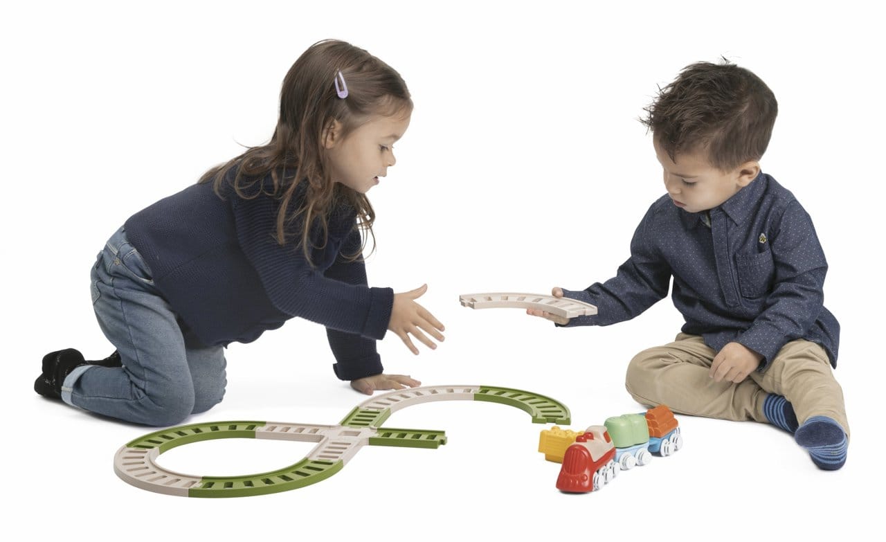 Chicco Jucării Jucarie Chicco 11543-1 | Trenulet Ecologic, Cale Ferata, 18luni-3ani