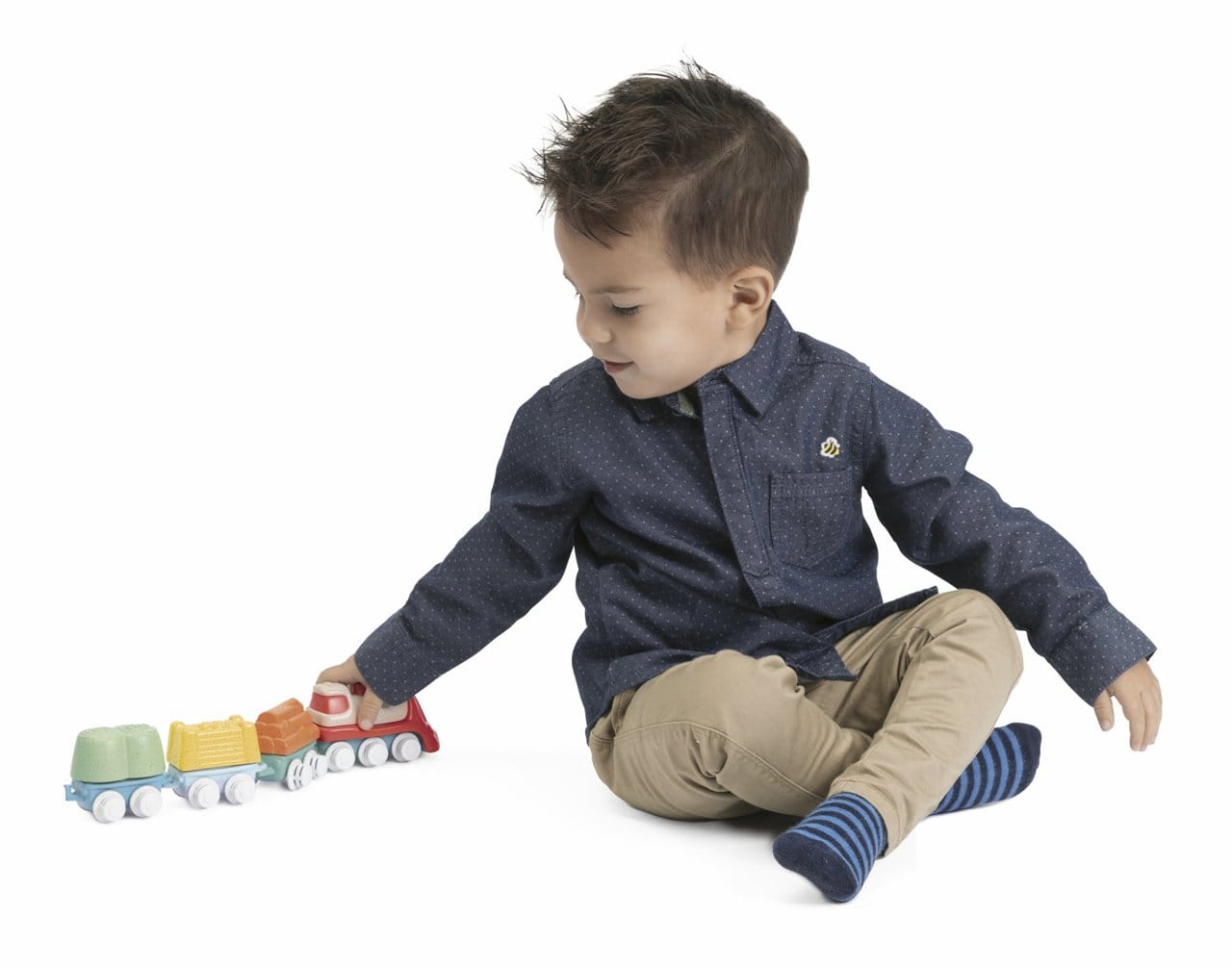 Chicco Jucării Jucarie Chicco 11543-1 | Trenulet Ecologic, Cale Ferata, 18luni-3ani