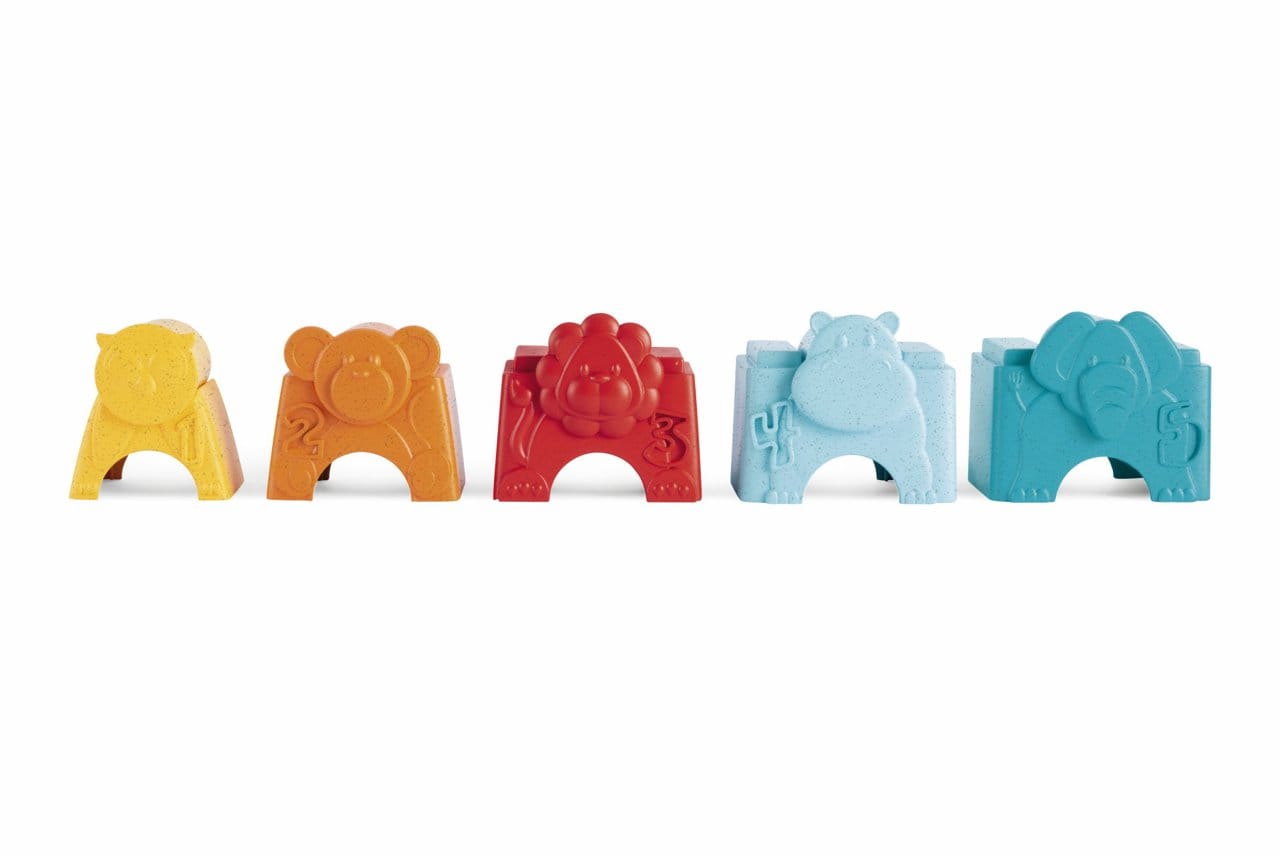 Chicco Jucării Jucarie Chicco 11570-1 | Turnulet Stivuire 2 in 1, Ecologica, 9-36 Luni