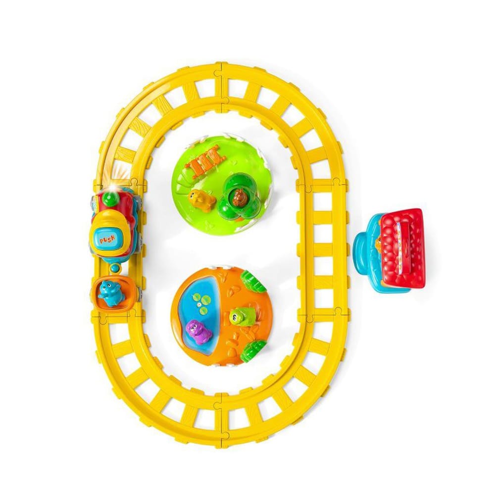 Chicco Jucării Jucarie Electronica Chicco 0914100-1 | Trenulet Vorbitor ABC, Bilingv FR/EN, 1-4 Ani