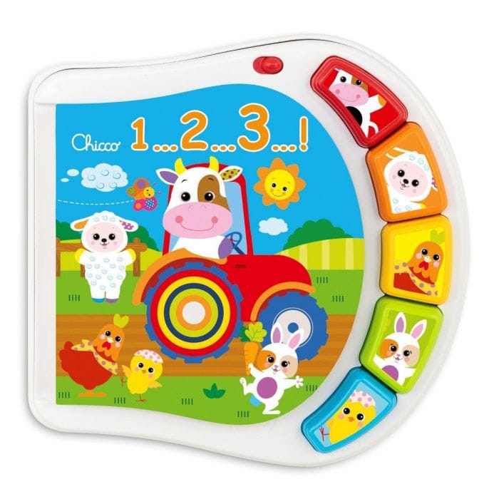 Chicco Jucării Jucarie Electronica Chicco 09778-1 | Carticica Ferma, Vorbitoare, 6-36 Luni