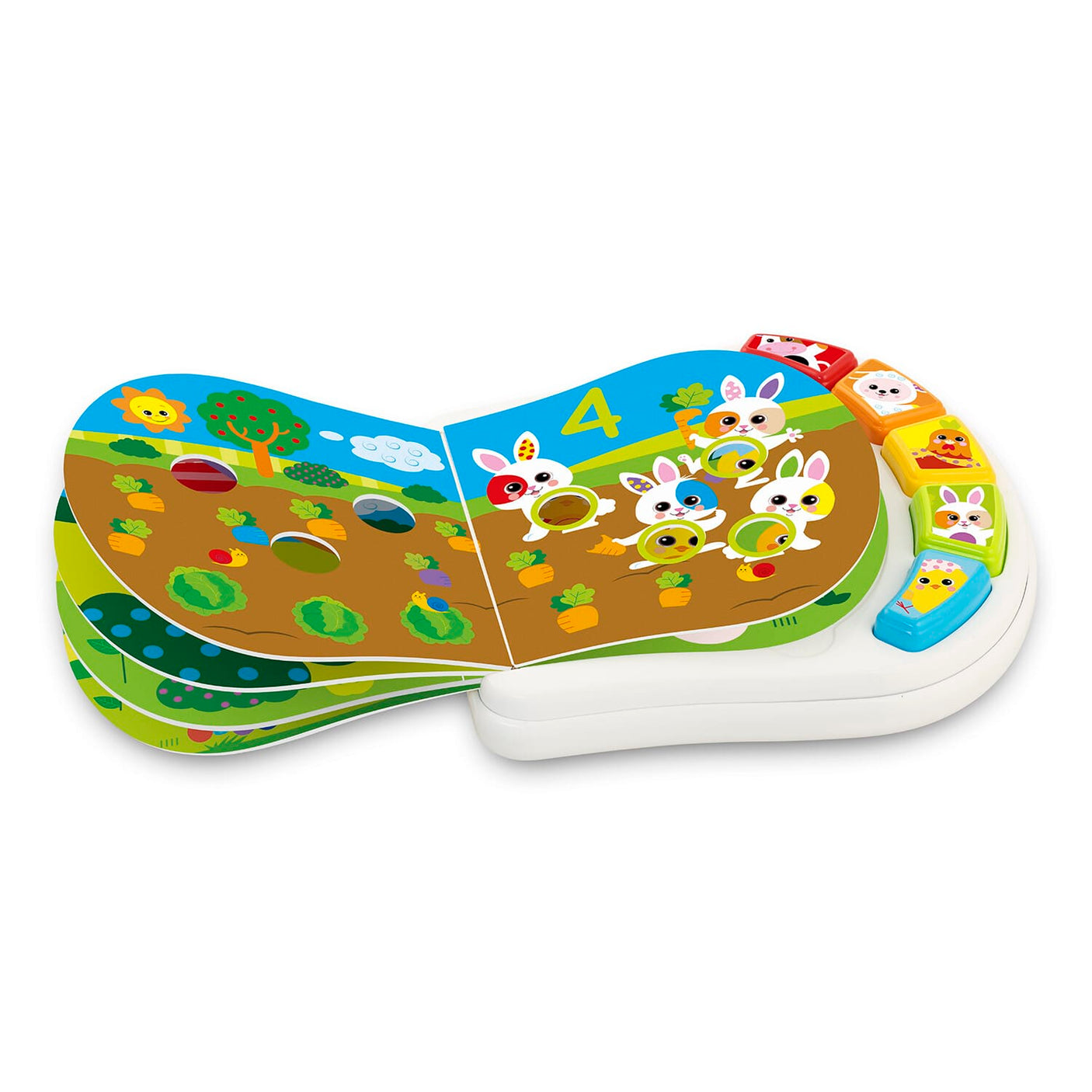Chicco Jucării Jucarie Electronica Chicco 09778-1 | Carticica Ferma, Vorbitoare, 6-36 Luni