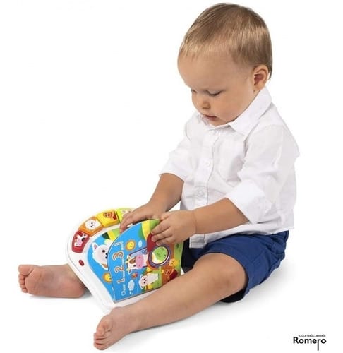 Chicco Jucării Jucarie Electronica Chicco 09778-1 | Carticica Ferma, Vorbitoare, 6-36 Luni