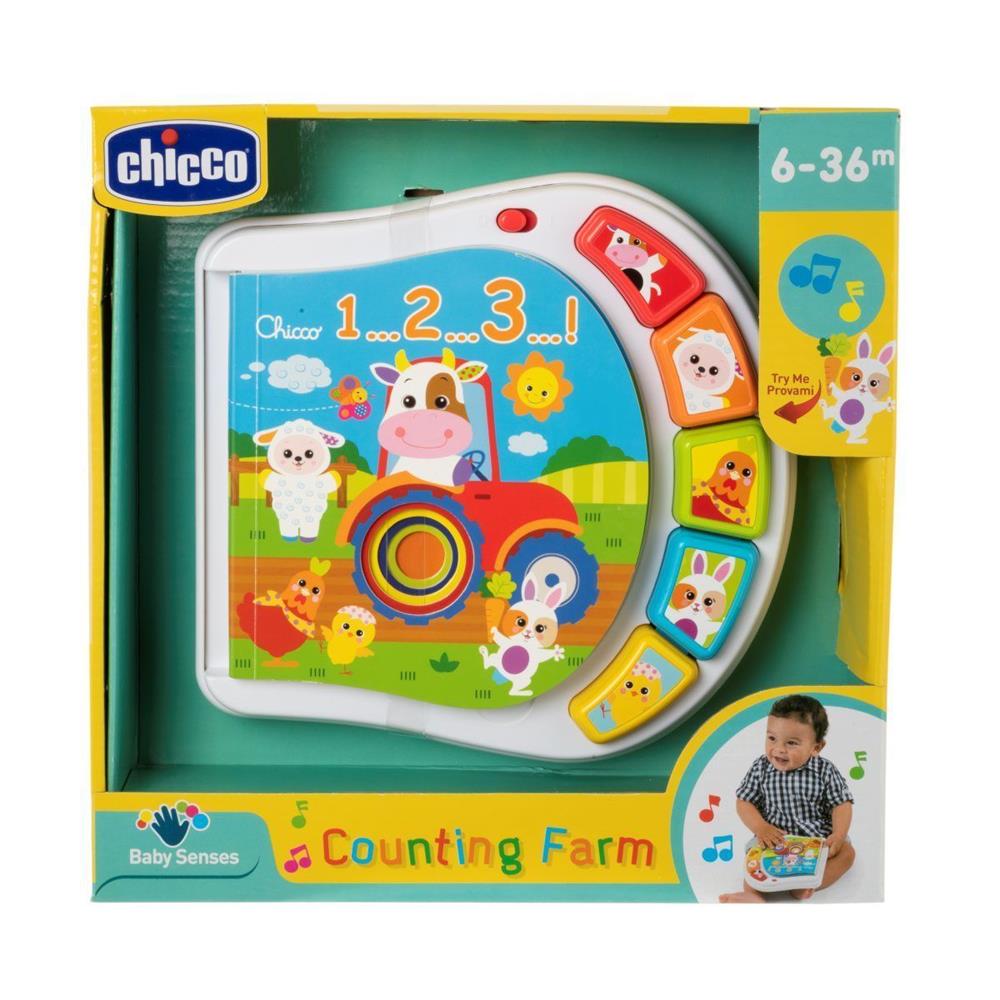Chicco Jucării Jucarie Electronica Chicco 09778-1 | Carticica Ferma, Vorbitoare, 6-36 Luni