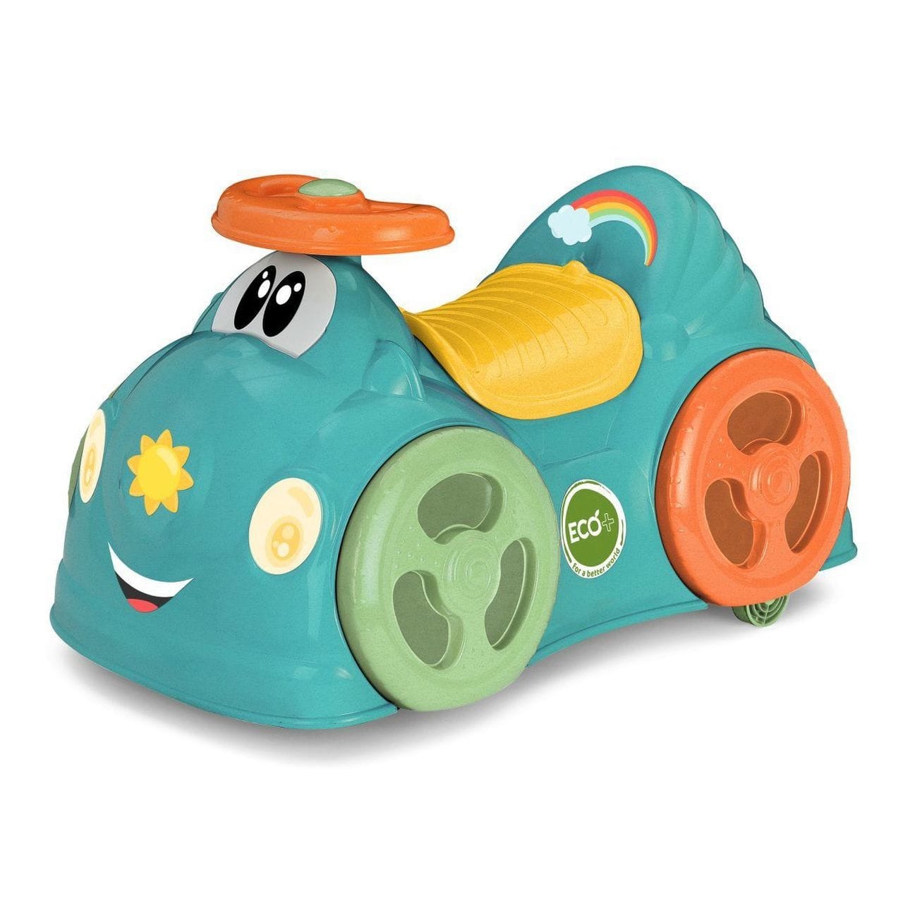 Chicco Jucării Jucarie Chicco 1111320-1 | Masinuta Ecologica All Around, Aqua Green, 1-3 ani