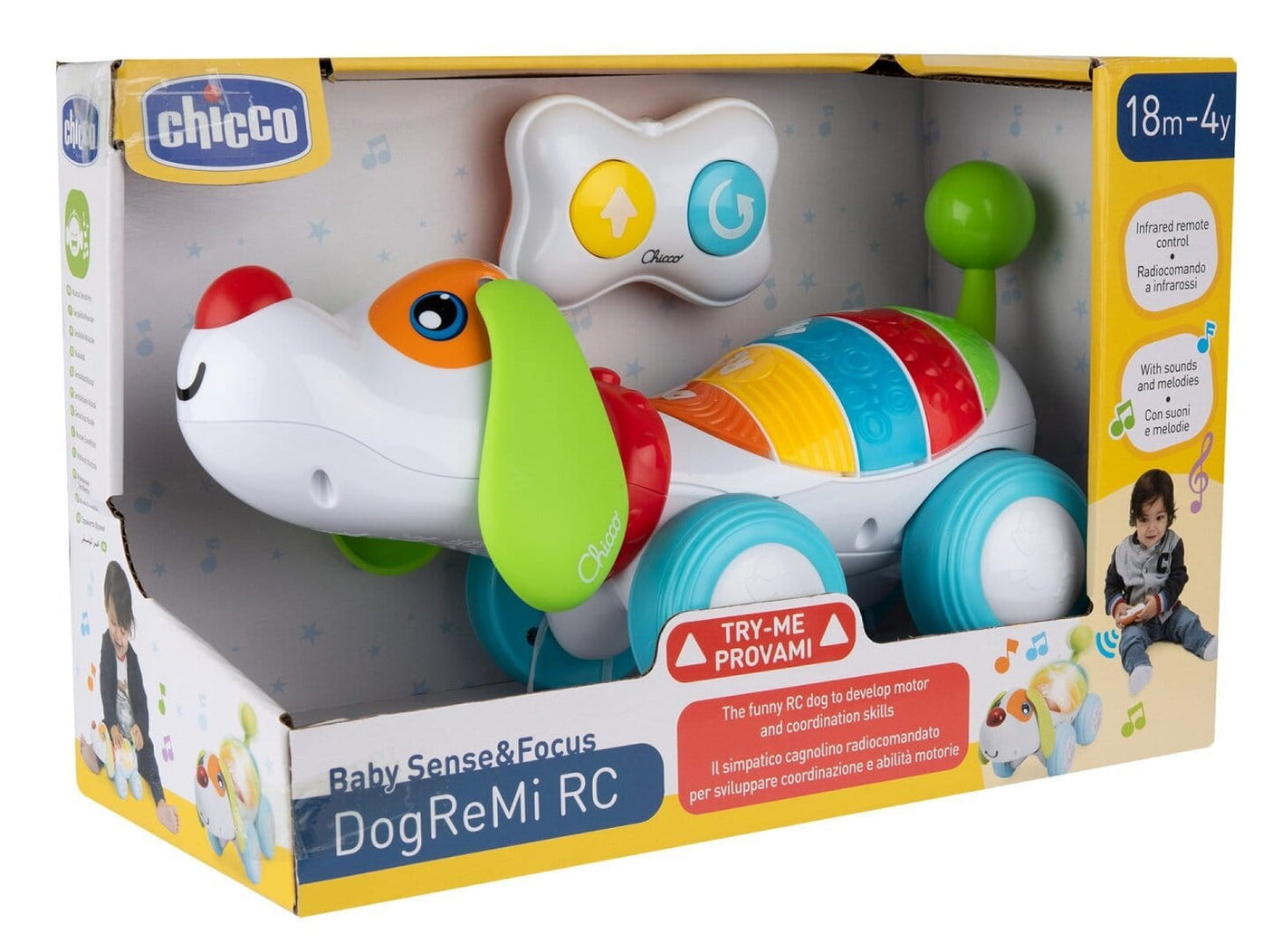 Chicco Jucării Jucarie Muzicala Chicco Catelusul Dogremi 11545-1 | Telecomanda, 18luni-4ani