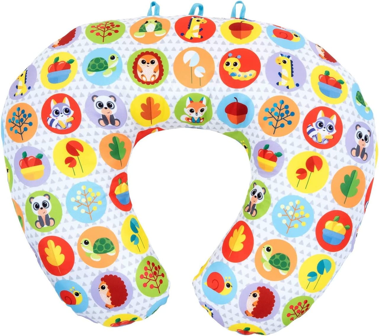 Chicco Jucării Jucarie Chicco 11351-1 | Pernuta Tummy Time, Animalute, 2-9 luni