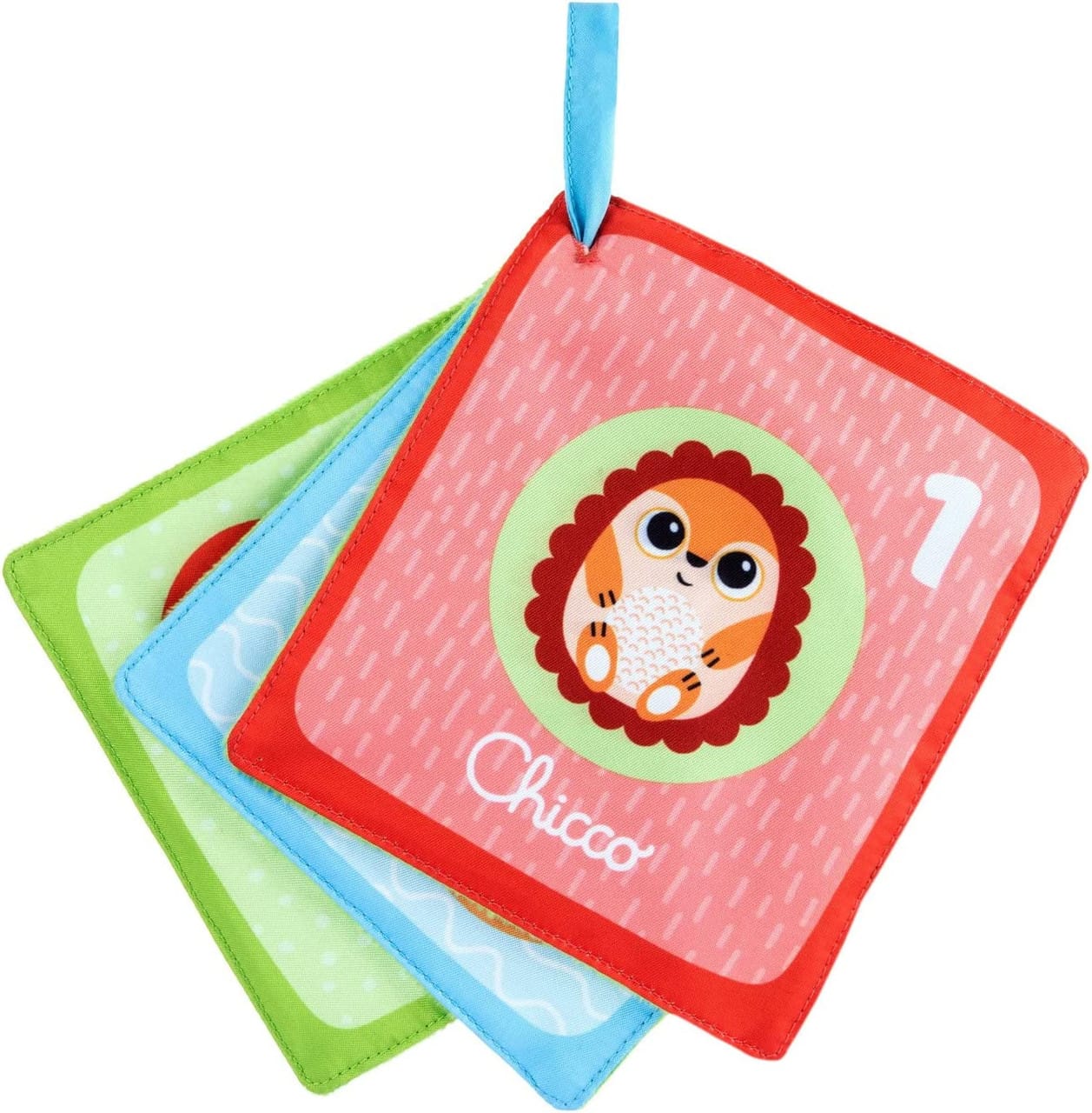 Chicco Jucării Jucarie Chicco 11351-1 | Pernuta Tummy Time, Animalute, 2-9 luni