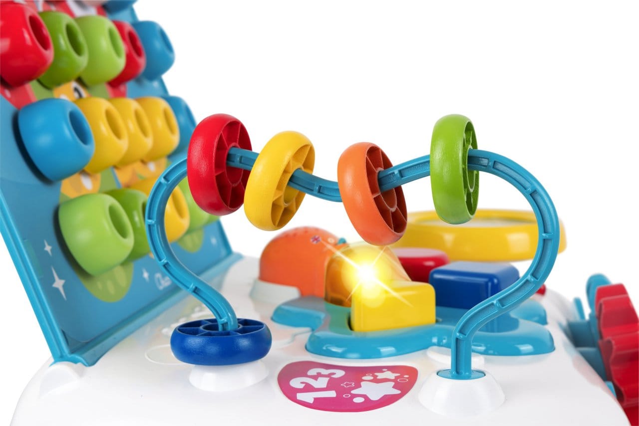 Chicco Jucării Jucarie Chicco 1155030-1 | Centru Activitate Montessori, Masuta Educativa, Bilingv FR/EN, 1-4 Ani