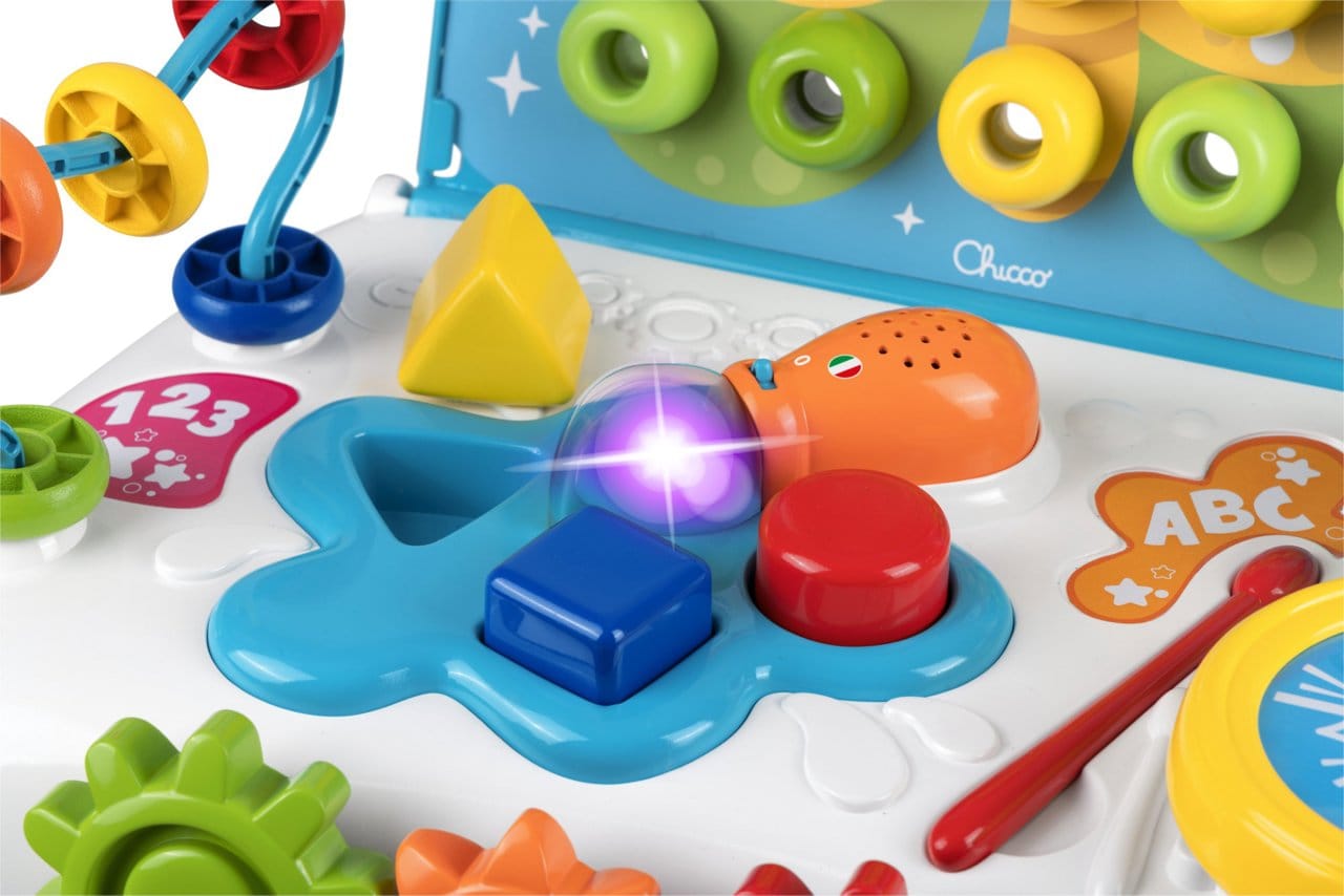 Chicco Jucării Jucarie Chicco Centru de Activitate | Masuta Educativa Montessori, 1-4 ani, Bilingva IT/EN
