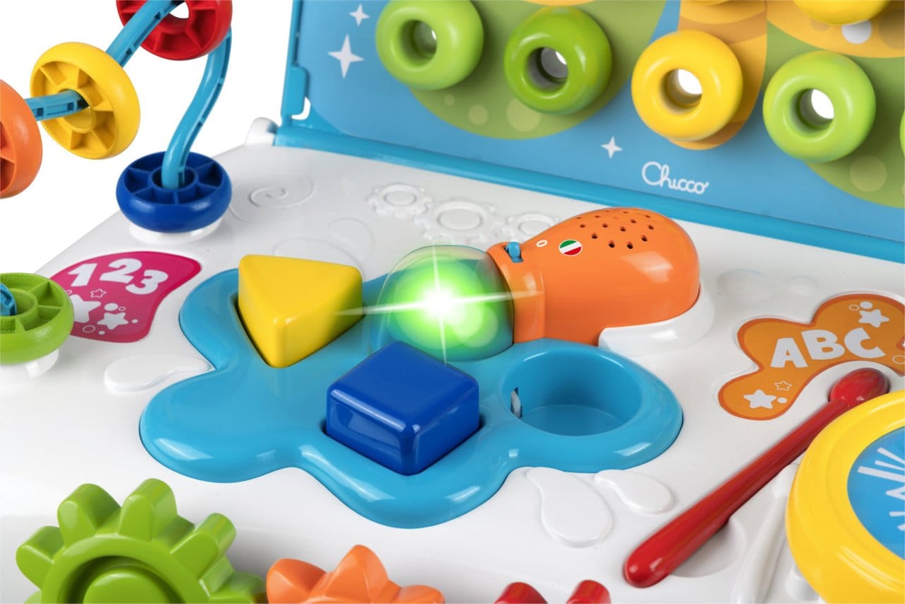 Chicco Jucării Jucarie Chicco Centru de Activitate | Masuta Educativa Montessori, 1-4 ani, Bilingva IT/EN