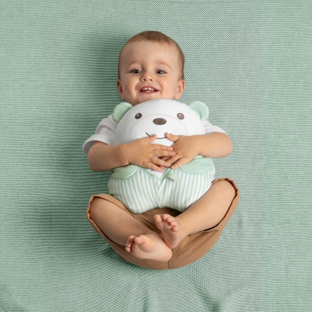 Chicco Jucării Jucarie Chicco First Dreams 1226600-1 | Ursulet de Plus, Relaxare, Verde, 0luni+