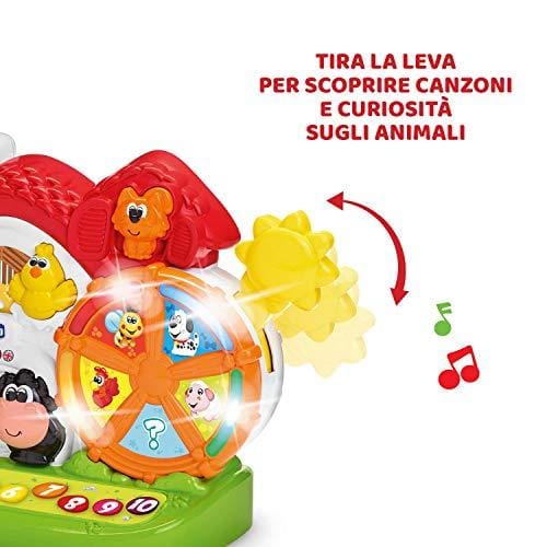 Chicco Jucării Jucarie Vorbitoare Chicco 09604-1 | Noua Ferma, Bilingva IT/EN, 1-4 Ani