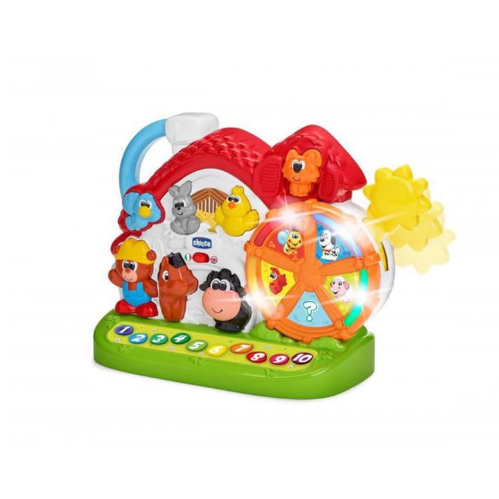 Chicco Jucării Jucarie Vorbitoare Chicco 09604-1 | Noua Ferma, Bilingva IT/EN, 1-4 Ani