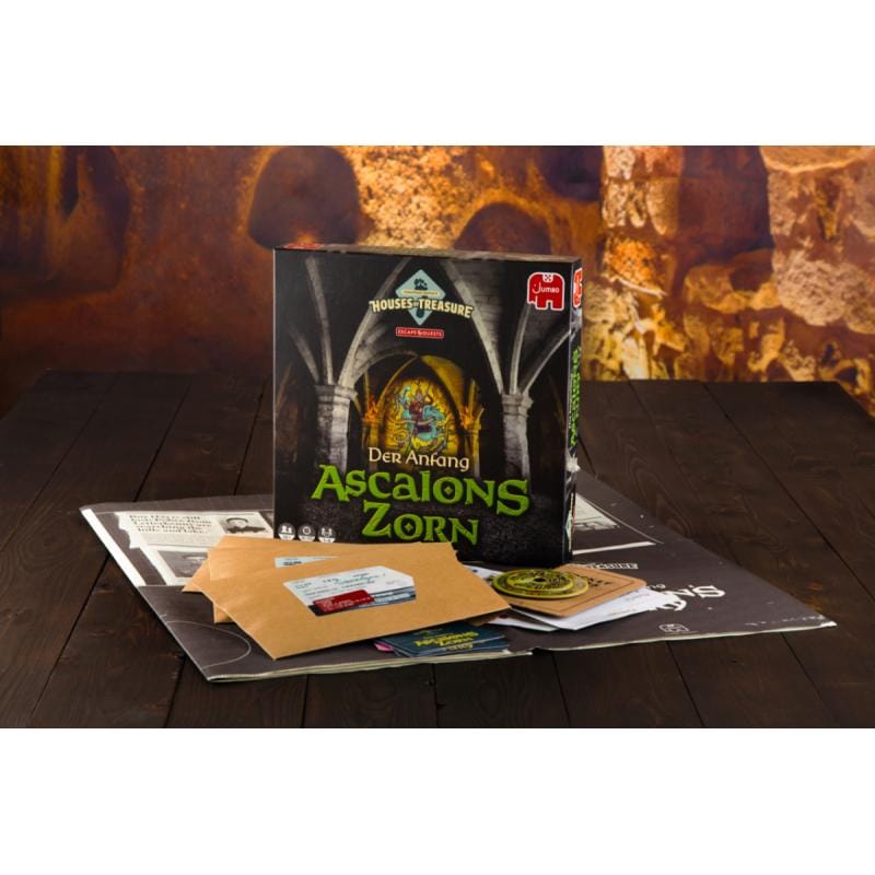 Jumbo Spiele Joc de masa Joc Escape Quest Jumbo 160020 | Houses of Treasure, Cooperativ, Puzzle