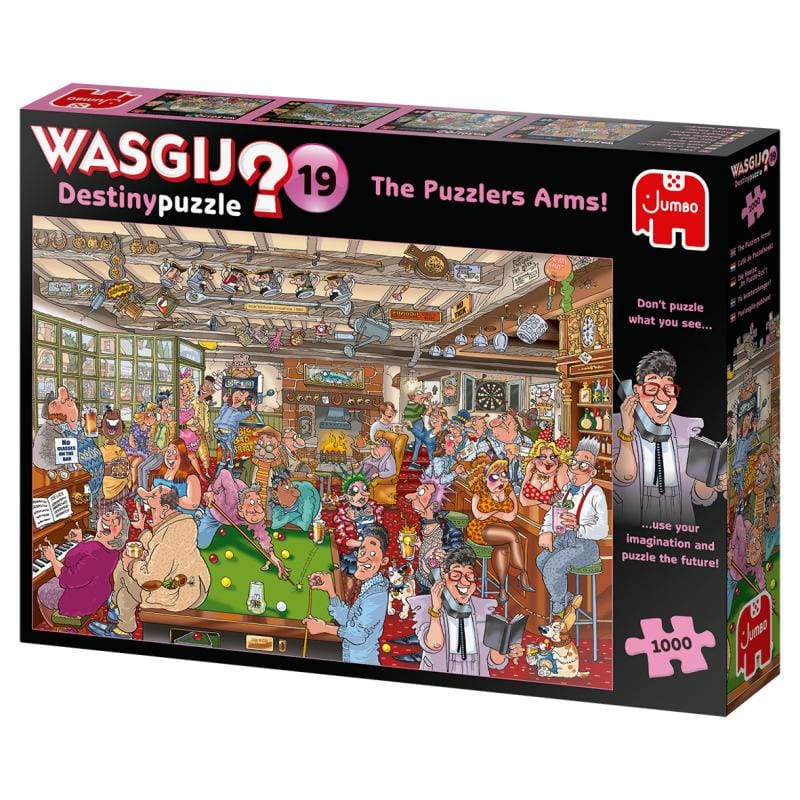 Jumbo Spiele Puzzle Jumbo Wasgij Destiny 19 „Die Kneipe – Im Eck” 1000 piese (19166)