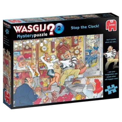 Jumbo Spiele Puzzle Puzzle Jumbo Wasgij Mystery 2 Stop the Clock 149587 | 1000 piese