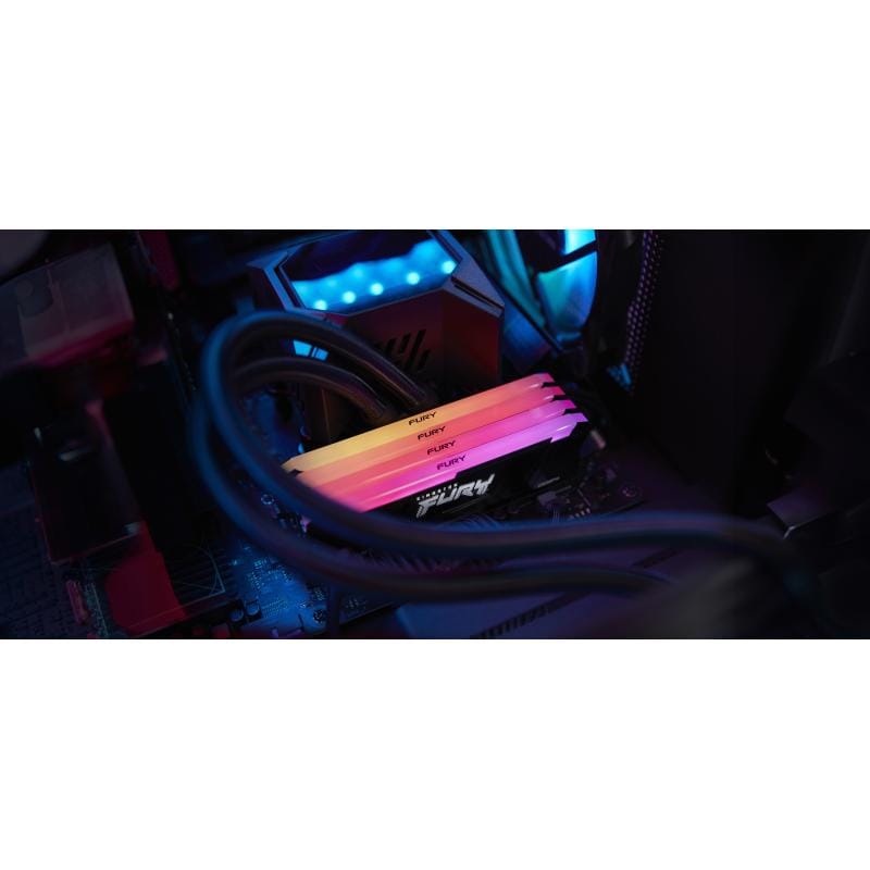 Kingston Memorie RAM Memorie RAM Kingston FURY Beast KF436C17BB2AK2/16 | DDR4, 16GB, 3600MHz, CL17