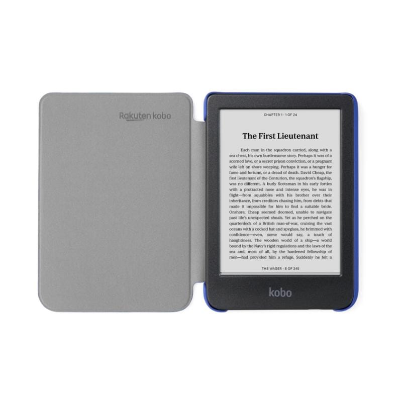 Kobo Husa Ebook reader Husa Kobo SleepCover 151695 | Kobo Clara Basic, Cobalt Blue