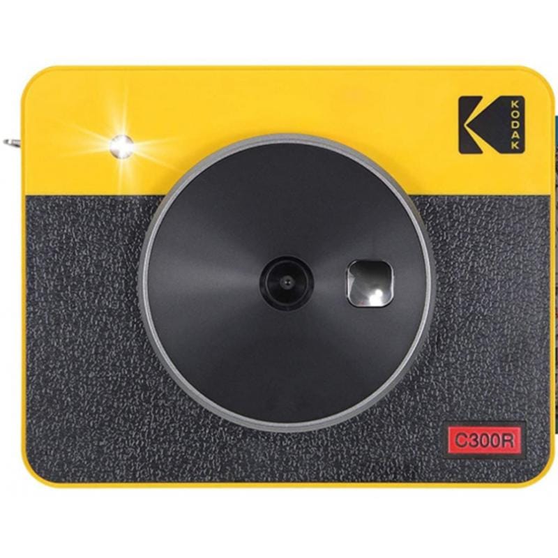 Kodak Kodak Instant Camera & Printer Drucker Mini Shot 3 Retro 4Pass 2in1 yellow Gelb (5525130)