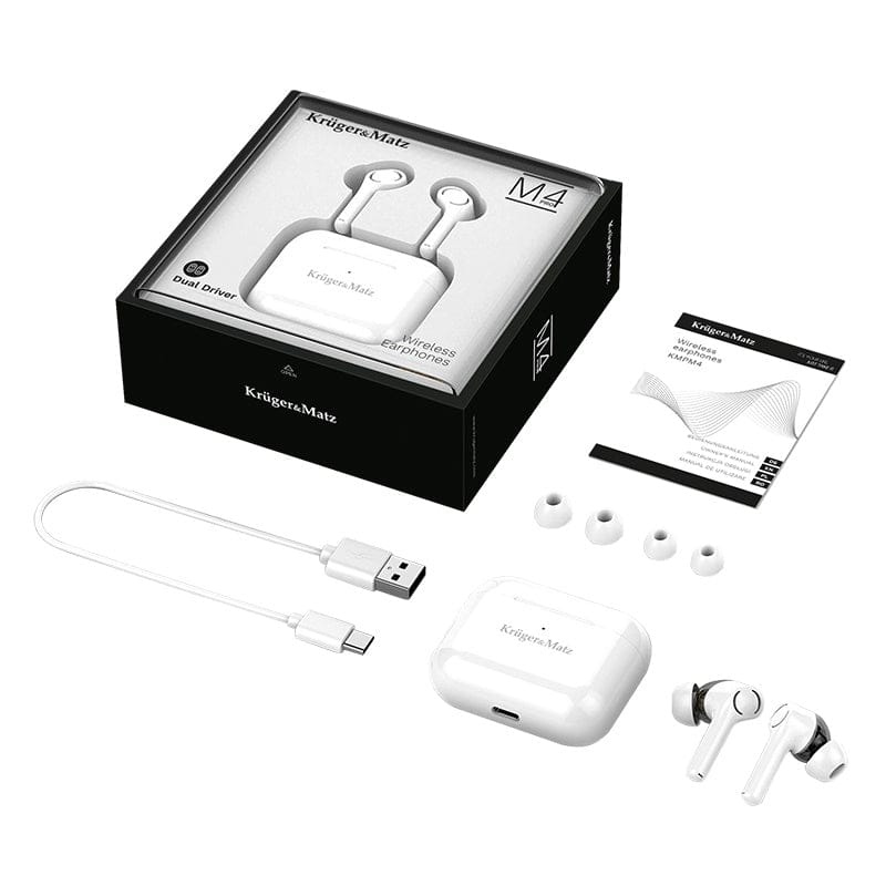 Kruger Matz Casti bluetooth Căști Kruger Matz KMPM4 | Negru