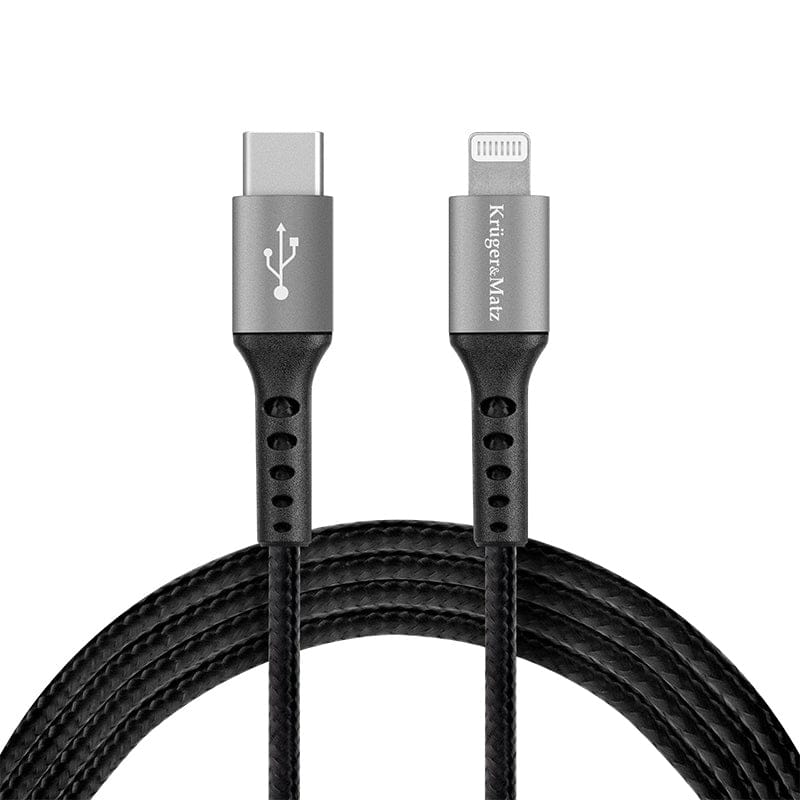 Kruger Matz Cablu USB Cablu Kruger Matz KM1267 | 15W, 100cm, 480Mbps, Roșu
