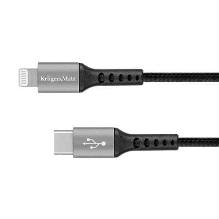 Kruger Matz Cablu USB Cablu Kruger Matz KM1267 | 15W, 100cm, 480Mbps, Roșu
