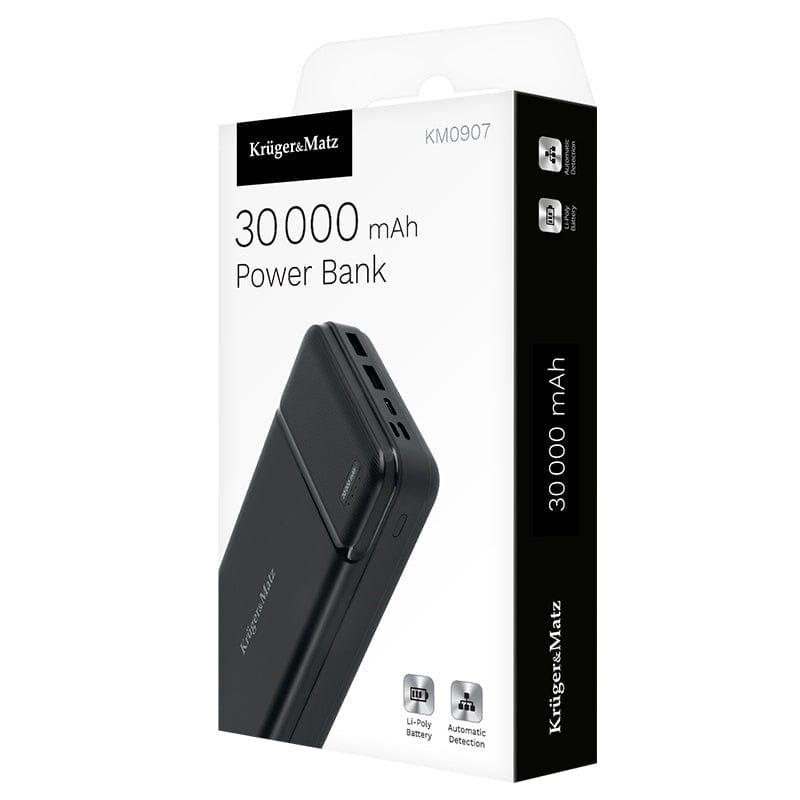 Kruger Matz Power bank Power Bank Kruger Matz KM0907 | Negru