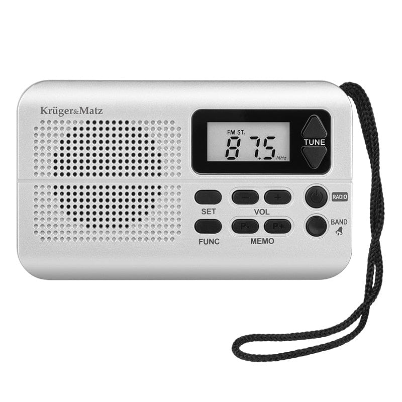 Kruger Matz Radio portabil Radio portabil Kruger Matz KM0819 | 3V, AA, Roșu, Portabil