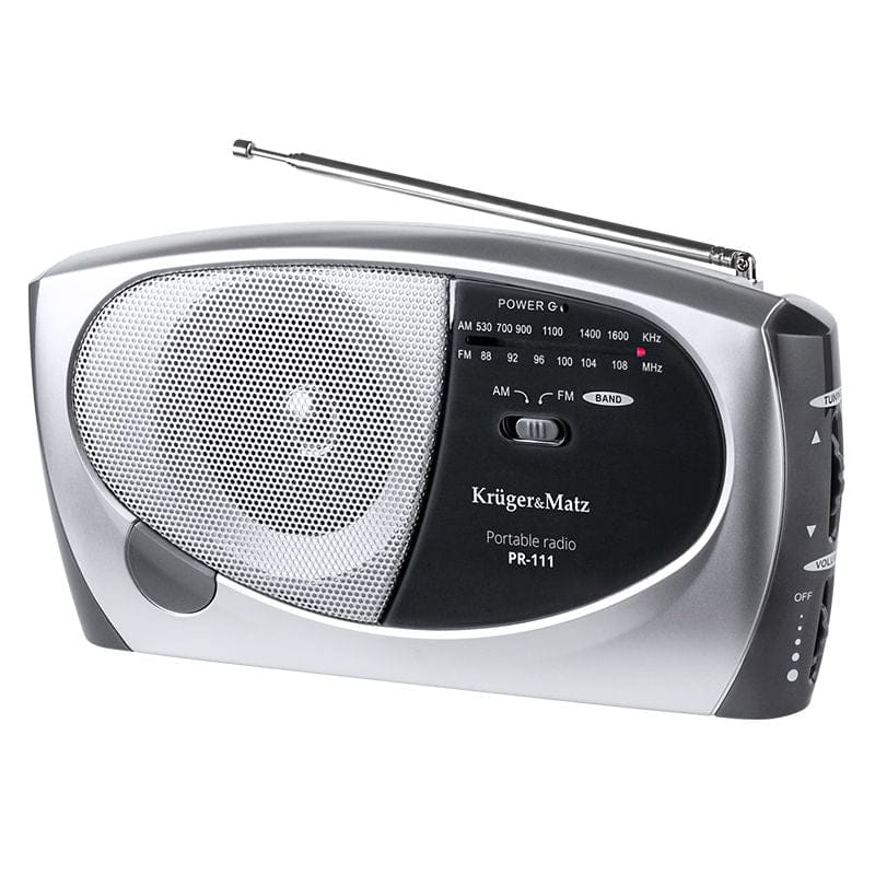Kruger Matz Radio Portabil Radio Portabil Kruger Matz URZ2038 | 230V, Roșu, Portabil