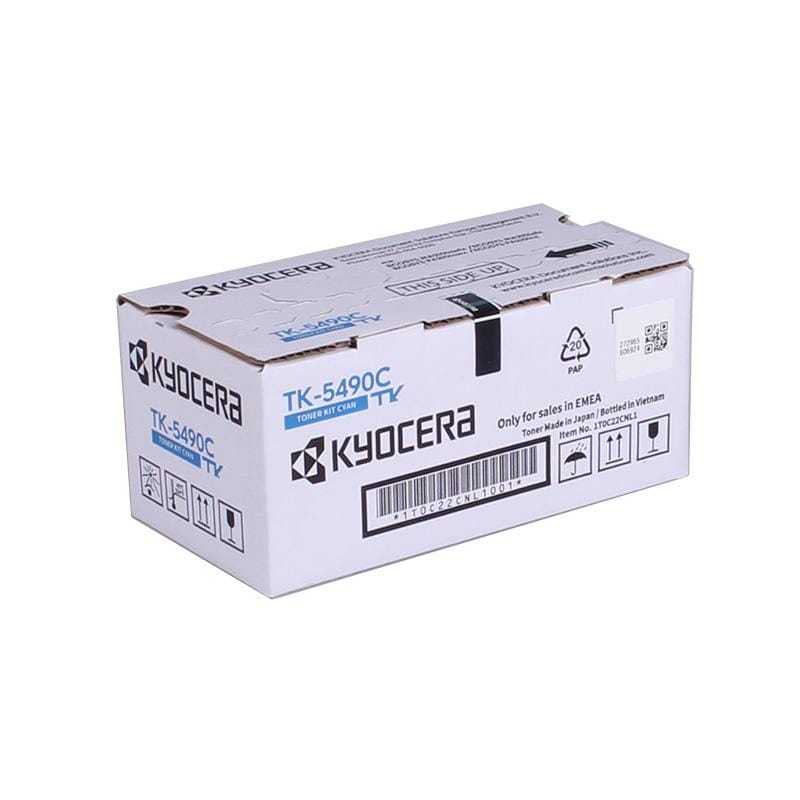 Kyocera Toner Toner Kyocera TK-5490C 160771 | Cyan, Original, 13000 pagini