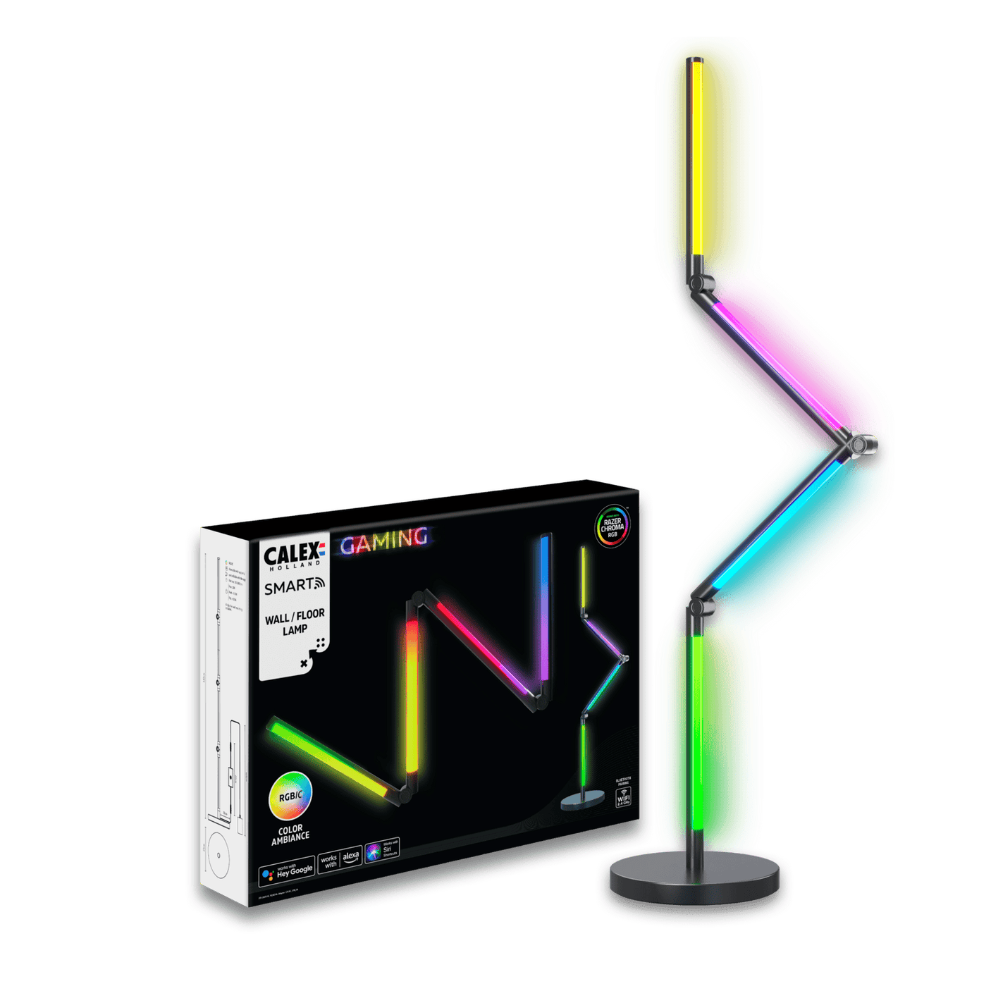 Calex Lampa Lampadar Calex Smart Gaming RGBIC 6201000600 | 12W, 140cm, LED